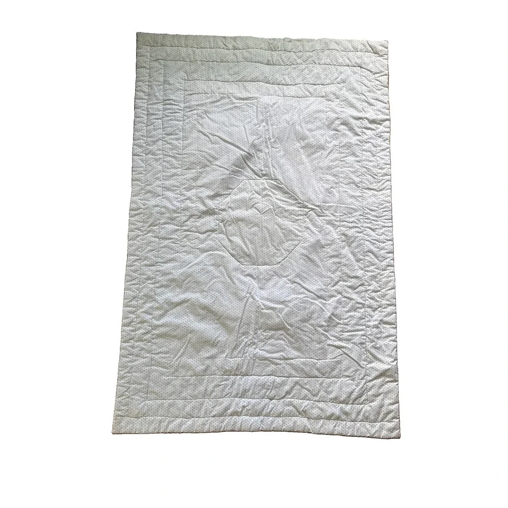 Cute Vintage Cottage Core Duck/Goose Handmade Baby Crib Quilt 50x33